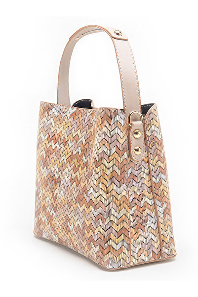 Karaca Zigzag Patterned Shoulder Bag