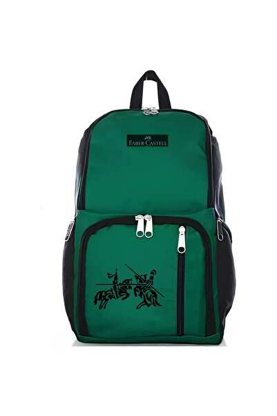 Faber Castell F.C.Black Green Backpack - 23.1 Model