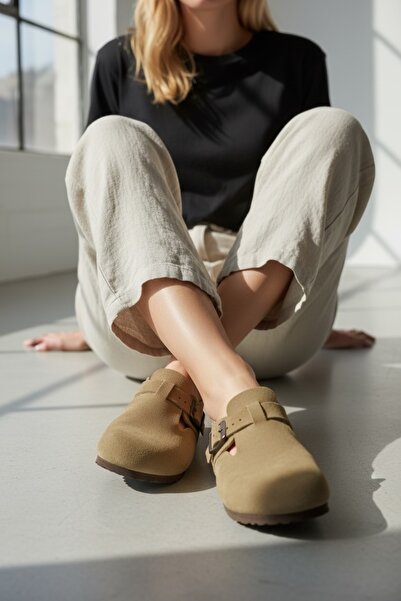 LAND OF CORK LC Anatomical Natural Cork Sole Genuine Leather Suede Comfortable Casual Shoes