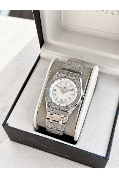 FERRO Gümüş Çelik Kordon Kadın Kol Saati FL43007A-A 3ATM Su Geçirmez 2 Yıl Ga...