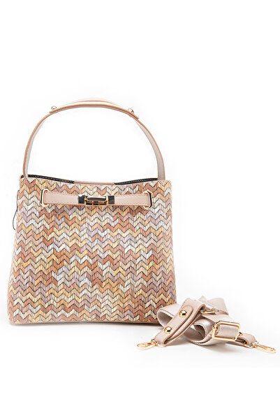 Karaca Zigzag Patterned Shoulder Bag