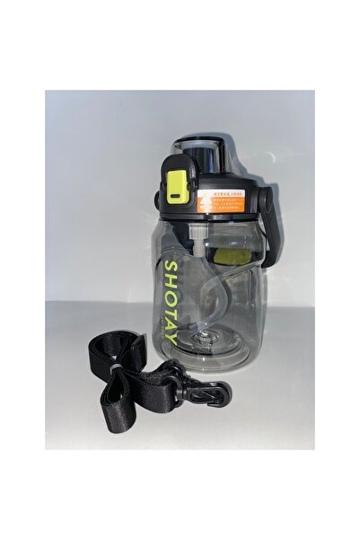 Shotay Plastic Flask 1000 Ml. Black