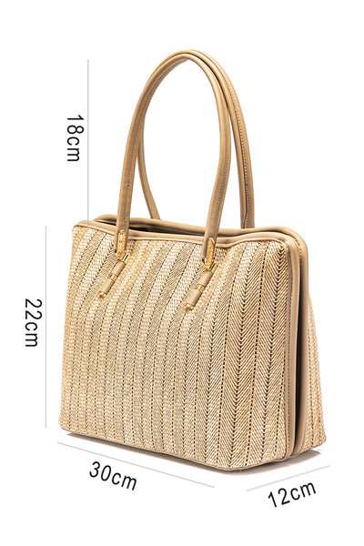 Karaca Straw Shoulder Bag