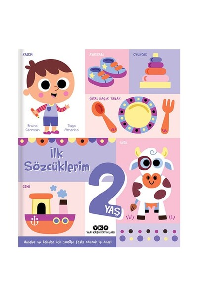 Yapı Kredi Yayınları İlk Sözcüklerim 2 Yaş