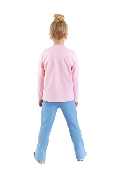 Denokids Catcorn Girl's T-Shirt Pants Set