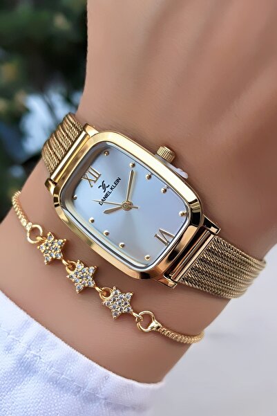 Daniel Klein New Season Steel Women's Watch and Bracelet with Gift