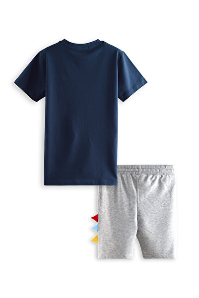 Denokids Rawr Boy's T-Shirt Shorts Set