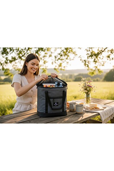 beautiful bag Θερμομονωμένη Αδιάβροχη Τσάντα Πικ-νικ μεσαίου μεγέθους 20L