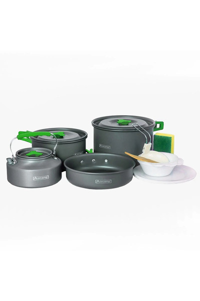 Orcamp Camping 4-Piece Cookware Set Out-1050