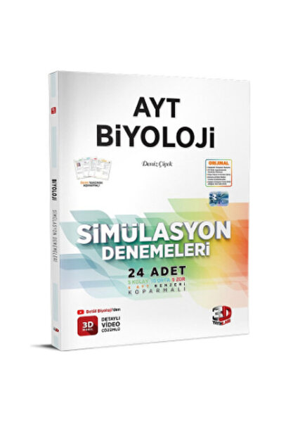 3D Yayınları AYT SIMULASYON BIYOLOJI (24-25)