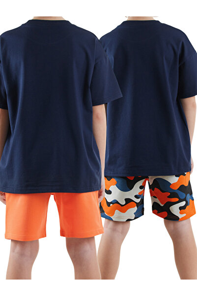 Denokids Boy's Basic 2 Pack Shorts