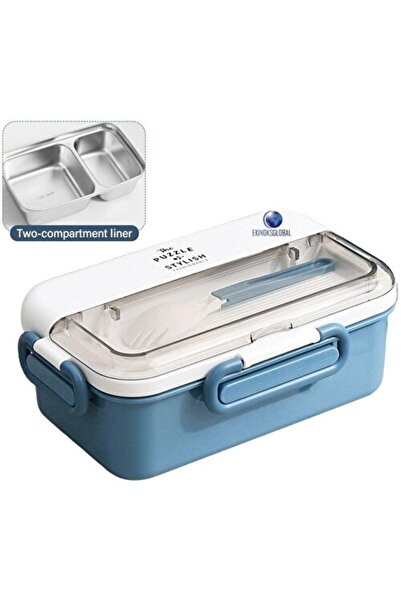 Vagonlife Taşınabilir 304 Paslanmazçelik Çocuklar Öğrenci ve Ofis Için Sızdırmaz Yemek Kutusu Sefer