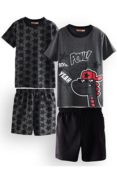 Denokids Starry Dino Boy's 2-Piece Pajama Set