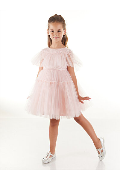 Daisy Glitter Tulle Tutu Fluffy Girl's Evening Dress