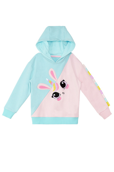 Denokids Φούτερ για κορίτσι Unicorn Rabbit