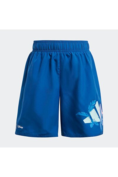 adidas X Disney Lilo Stitch Çocuk Mavi Mayo Şort (JF8441)