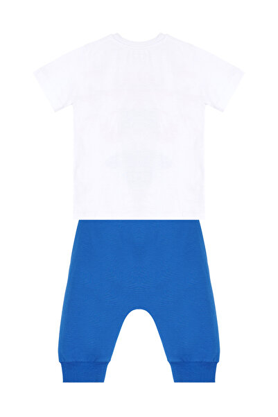 Denokids Boy's Surf Fox Summer T-Shirt and Capri Shorts Set