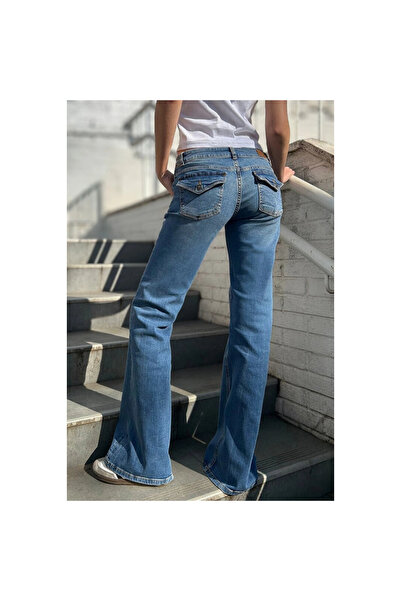 Mokşa Y2K Low Waist Flared Jeans Spanish Leg