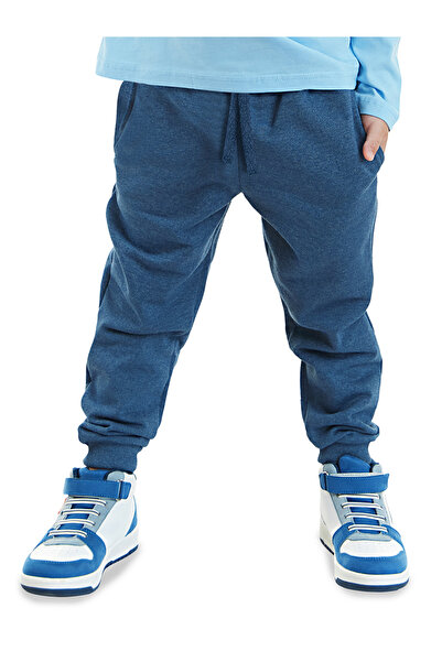 Denokids Unisex Indigo Basic Sweatpants