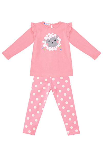 Denokids Σετ κολάν Kuzucuk Baby Girl Pink Tunic