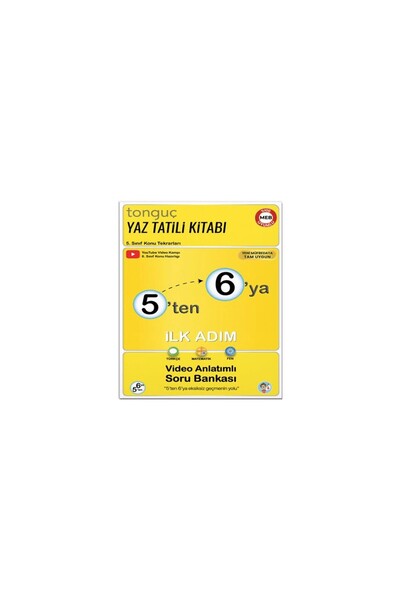 Tonguç Yayınları Tonguç Akademi 5 Ten 6 Ya Hazırlık Kitabı