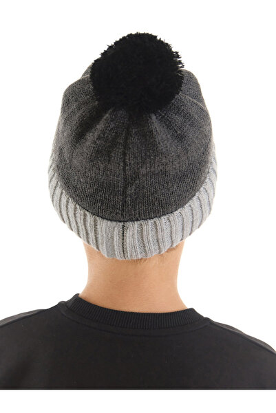 Denokids Monster Dark Gray Boy's Knitwear Beret