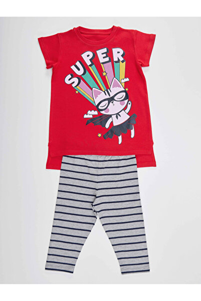 MSHB&G Super Cat Girls Tunic Tights Set