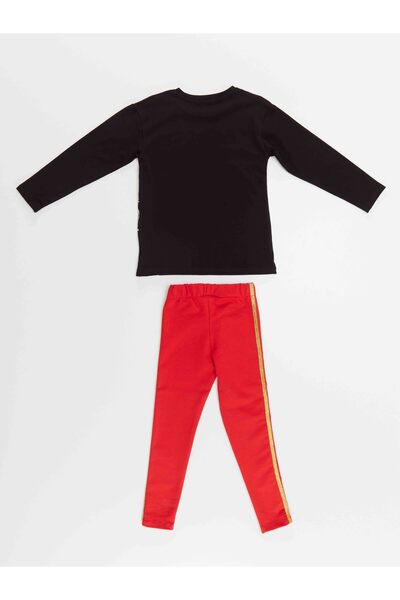 MSHB&G Floral Zebra Girl's T-Shirt Tights Set