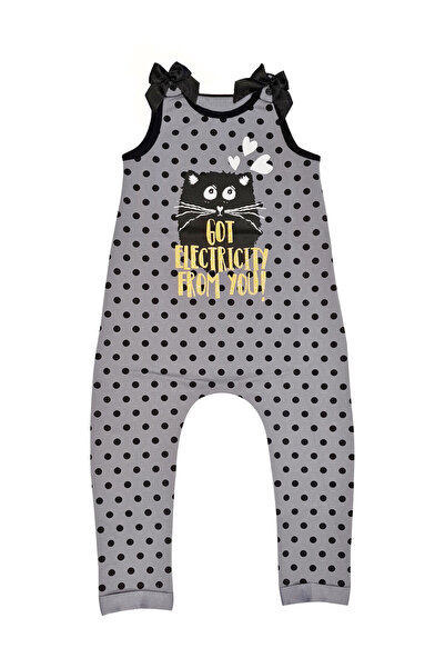 Denokids Electric Cat Girl's Jumpsuit