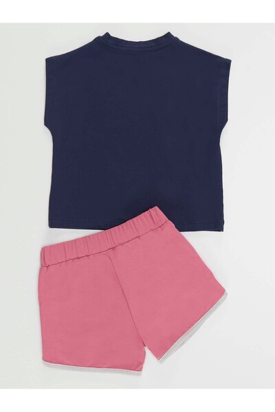 MSHB&G Σετ σορτς μπλουζάκι Starry Cat Girl