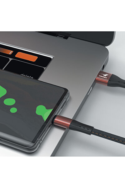 WINNER Flat Fabric Aluminum Micro USB Cable 1.2 m