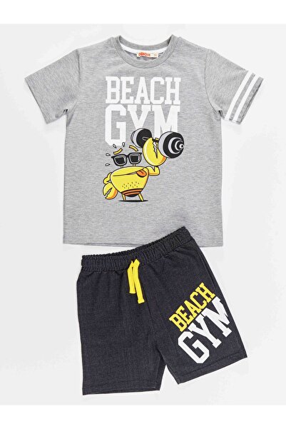 Denokids Beach Gym Boy's T-shirt Shorts Set