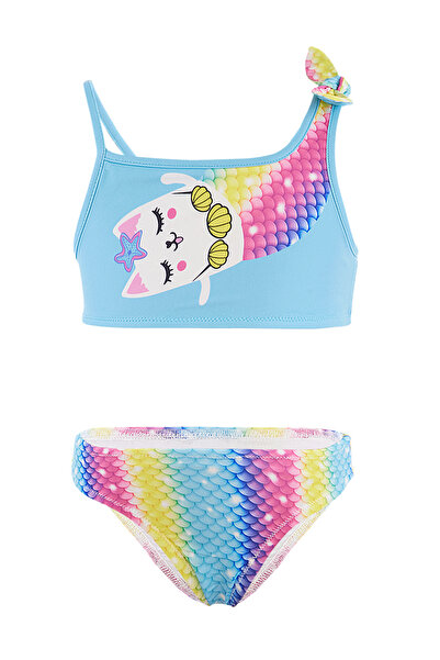 Denokids Sea Cat Girl's Bikini