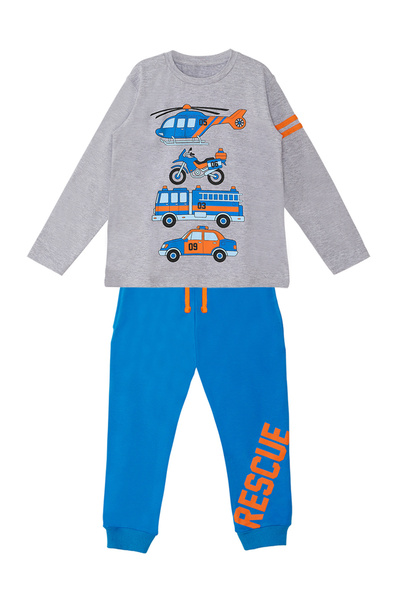 MSHB&G Boy's Winter Rescue Team T-shirt and Trousers Set