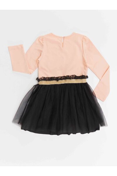 Denokids Şirin Ceylan Girl's Tutu Tulle Dress