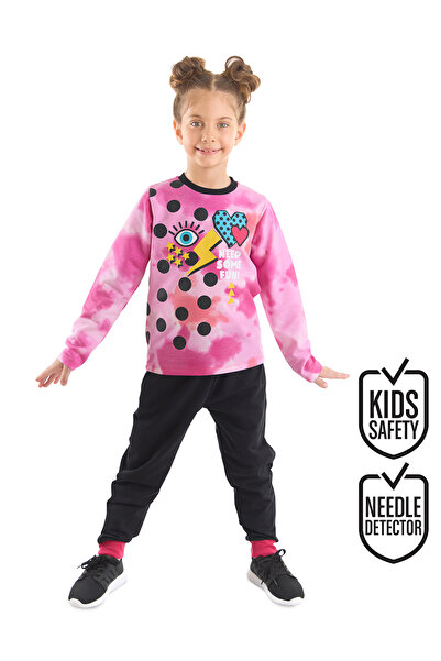 MSHB&G Retro Batik Girl's T-Shirt Trousers Set