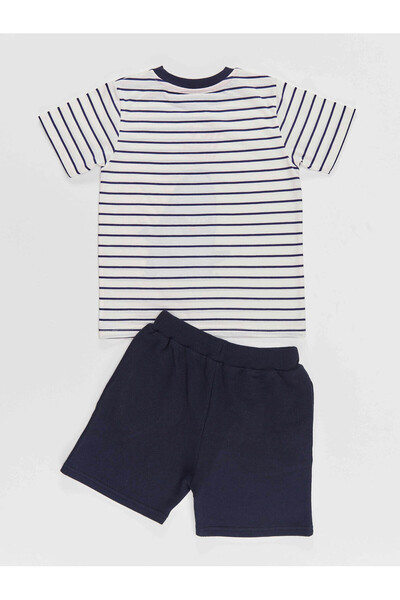 Denokids Dude Shark Boy T-shirt Shorts Set