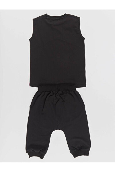 Denokids Lightning Mask Boy T-Shirt Capri Shorts Current