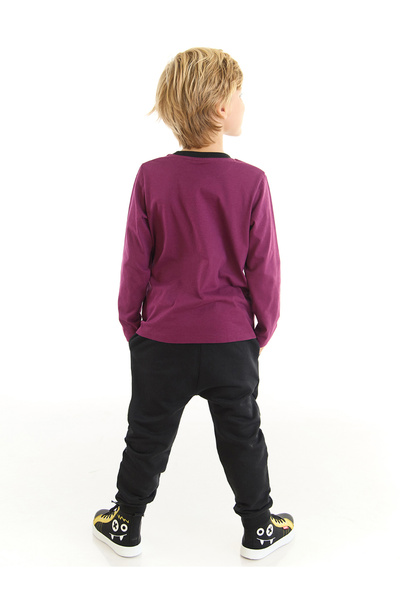 Denokids Lightning Mask Boy's T-shirt Trousers Set