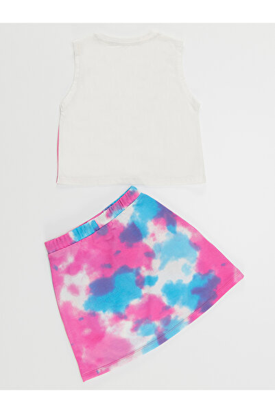 MSHB&G Heart Batik Girl's T-Shirt Batik Skirt Set