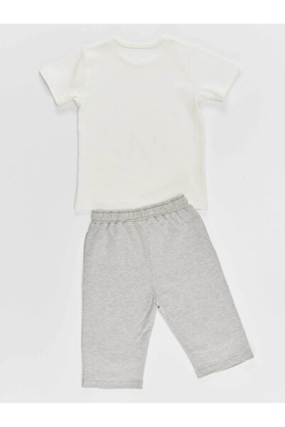 Denokids Hey Dude Boy's T-shirt Capri Shorts Set