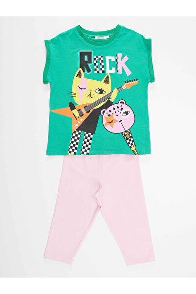 MSHB&G Rock Kankalar Girls Tunic Tights Set