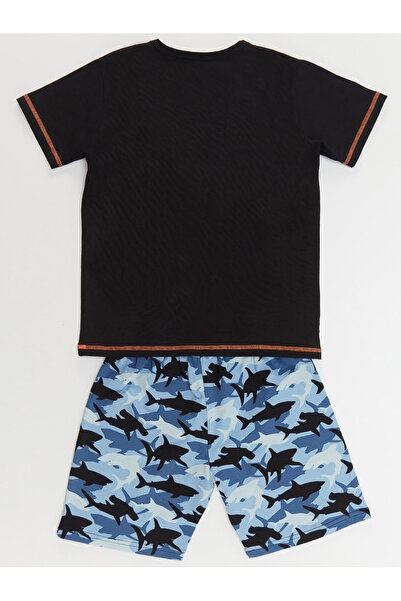 MSHB&G Shark Camo Boys T-shirt Shorts Set