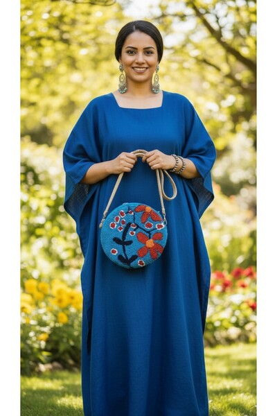 Home Punch Nakışı-tasarım-askılı Yan Çanta