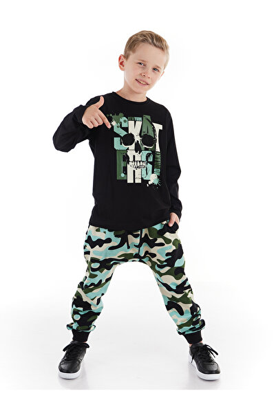 MSHB&G Skate Camouflage Boy's T-shirt Trousers Set