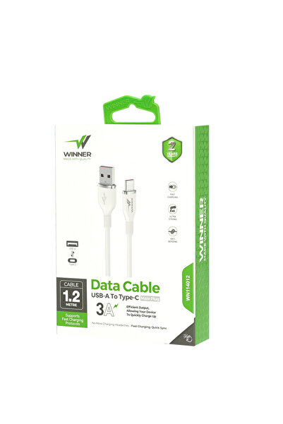 WINNER Silicone USB Charging and Data Cable - Type-C