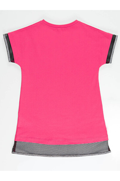 MSHB&G Καλοκαιρινό φόρεμα για κοριτσίστικα φούξια Unicorn Rock