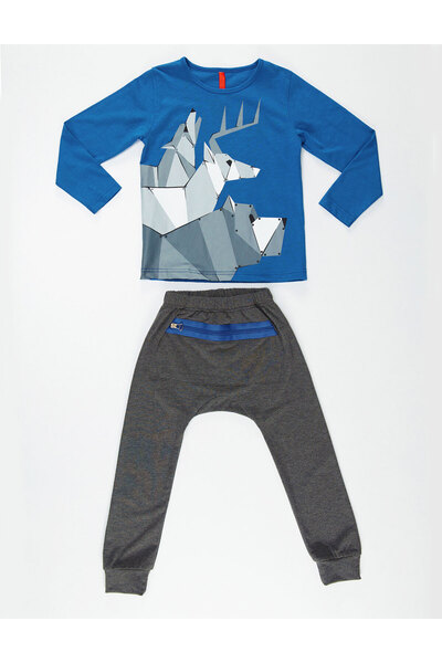MSHB&G Σετ παντελόνι Wild Friends Boy's T-shirt