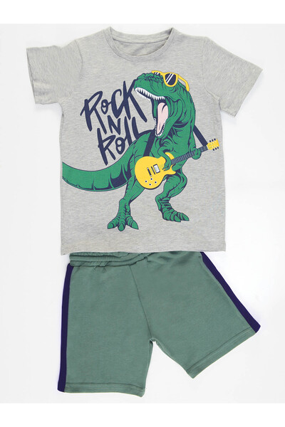 MSHB&G Rock Dino Boy's T-shirt Shorts Set