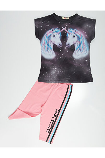 MSHB&G Twin Unicorn Girls Tunic Tights Set